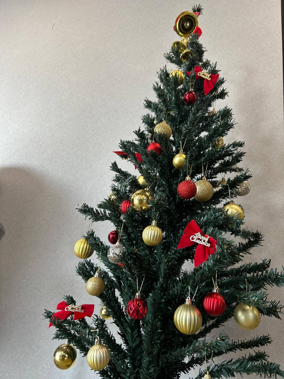 クリスマスツリーを出しました🎄.*大阪府泉佐野駅近髪質改善サロンAnge✄﻿